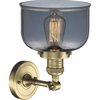 Innovations Lighting One Light Vintage Dimmable Led Semi-Flush Mount 201F-AB-G73-LED